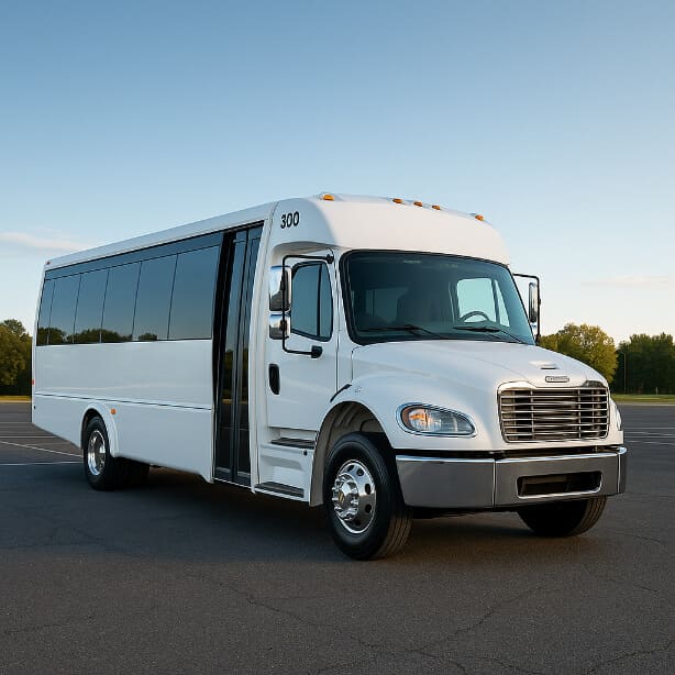 Burbank Shuttle Bus Rentals 25 Passenger Shuttle Bus