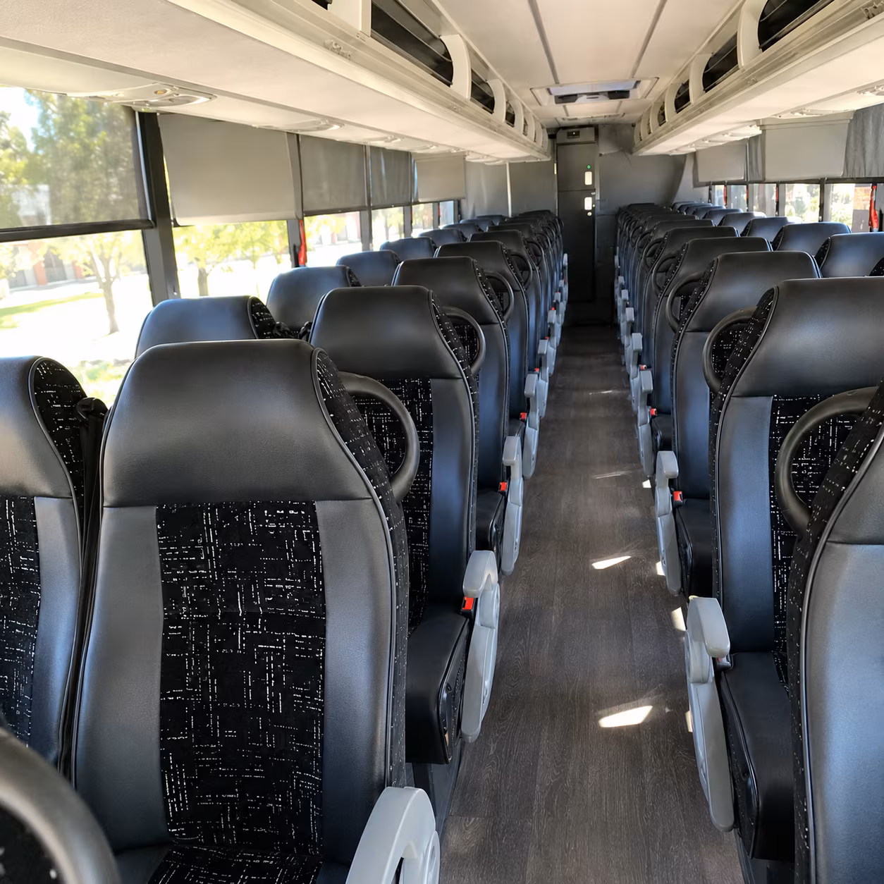 burbank charter bus services inside