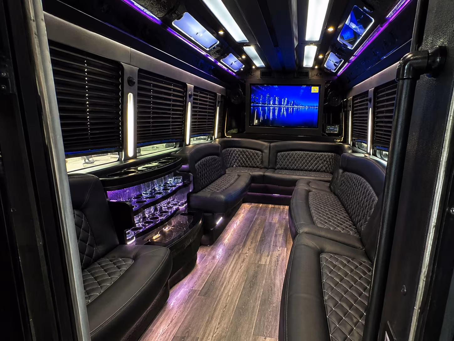 hit every photo stop in your burbank party bus before the dance